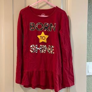 Girls Pullover Top by Wonder Nation. EUC!